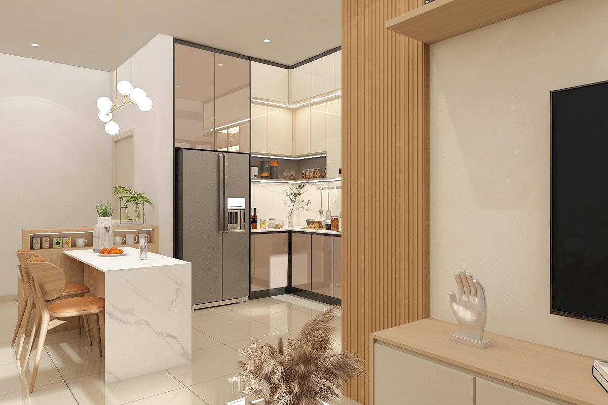 Interior Design 3D Proposal For Anggun Lumayan Condo
