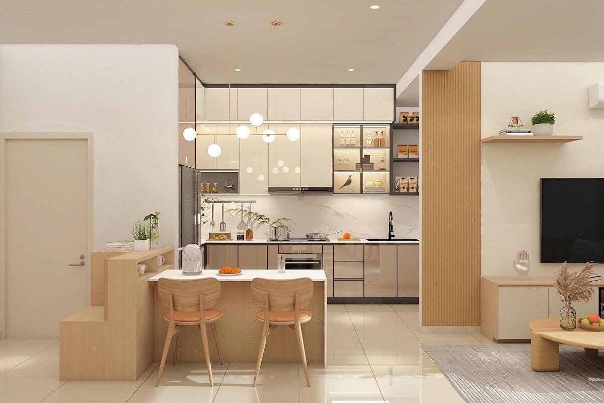 Interior Design 3D Proposal For Anggun Lumayan Condo