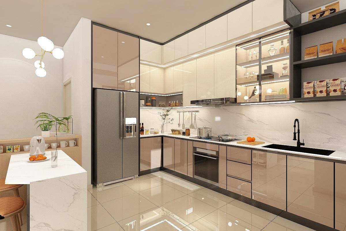 Interior Design 3D Proposal For Anggun Lumayan Condo
